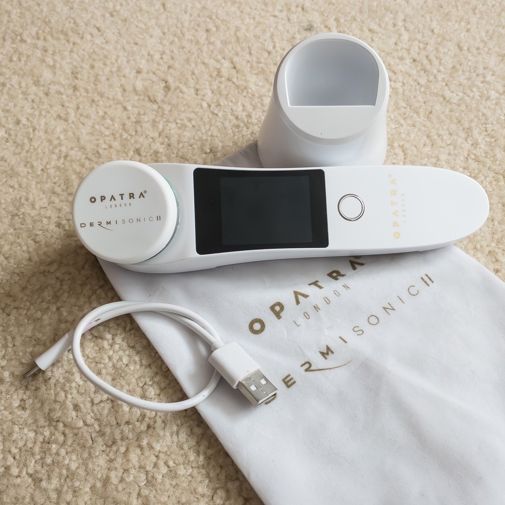 Opatra Dermisonic II‎ Facial Device White RF LED Therapy